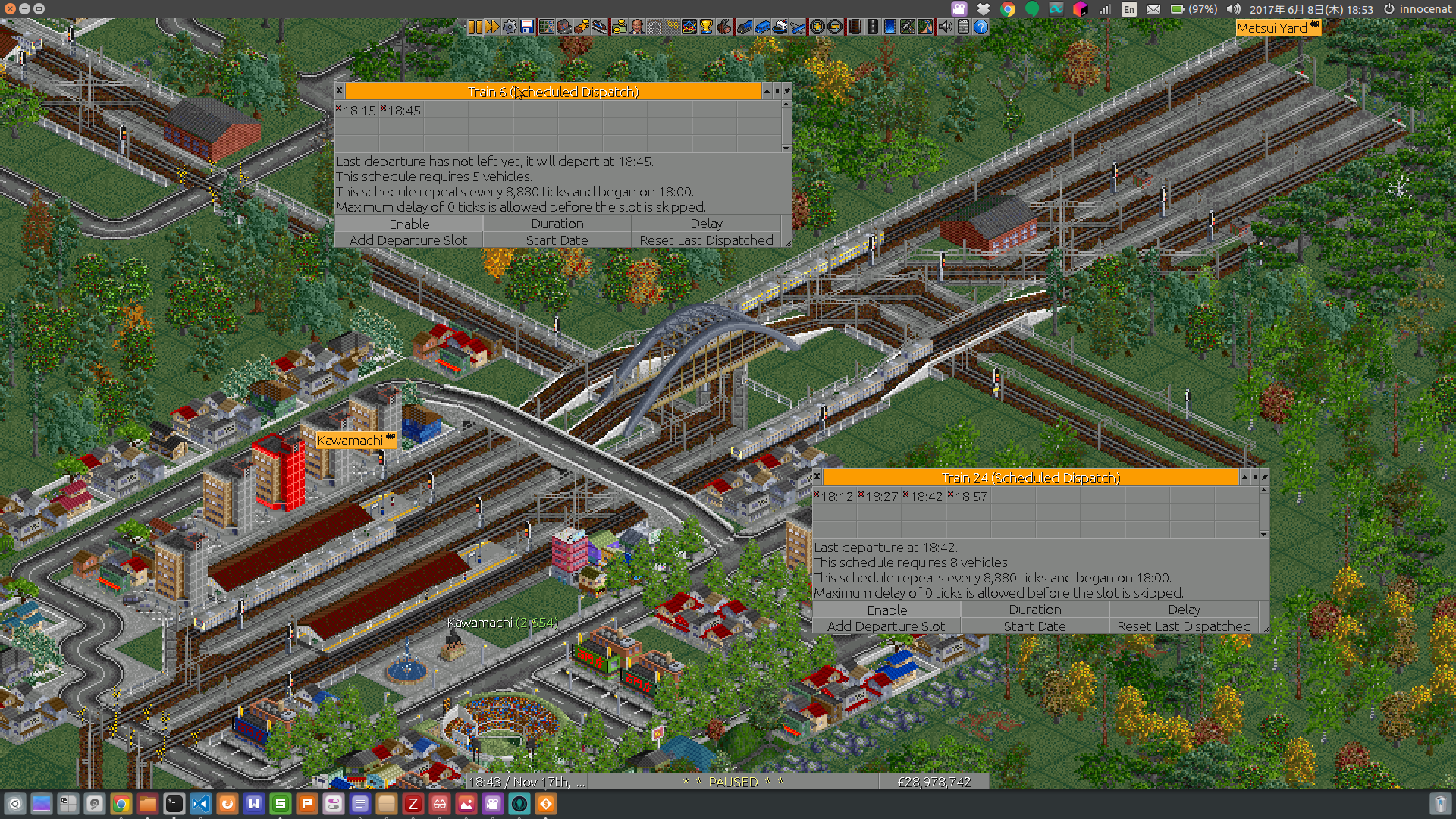 First version of OpenTTD Scheduled Dispatch